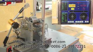 Motor Rotor Balancing machine [upl. by Ecinev]