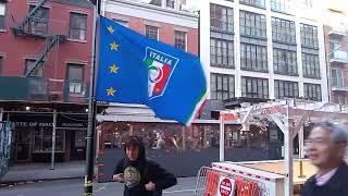 VITTORIO BUONOCORE OPERA MAN  ITALIAN FEDERATION FLAG NYC [upl. by Ellerahs]