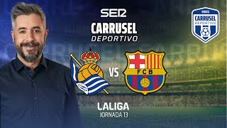 ¡CAE EL LÍDER⚽️ REAL SOCIEDAD 1  0 FC BARCELONA LaLiga 2425  Jornada 13 [upl. by Alegnaed]