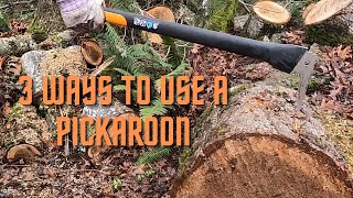 3 ways to use a pickaroon [upl. by Aikaz]