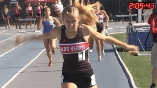 2016 TF  CIFss FINALS Div 3  Girls 800 Meters [upl. by Ahsilyt]