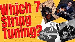 How To Choose a 7 String Guitar Tuning System Lets Discuss [upl. by Fania830]