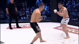 Amadeusz Ferrari Vs Kacper Blonsky fame mma 18 main event ważenie [upl. by Laleb]