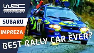 SUBARU Impreza  Best rally car ever World Rally Championship  Top WRC cars [upl. by Akcira693]