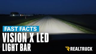 Vision X LED Light Bar  Fast Facts [upl. by Maidie]