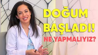 Doğum Başladı Hastaneye Nasıl Yetişirim Orada Bizi Neler Bekliyor [upl. by Ariaet]