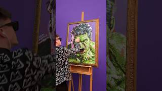 Painting Hulk in Pop Art [upl. by Yttik586]