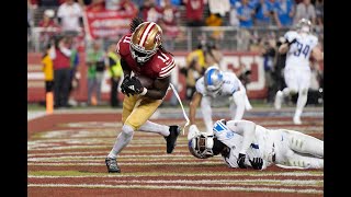 Brandon Aiyuk  Highlights  NFC Championship  San Francisco 49ers vs Detroit Lions [upl. by Ettennahs]