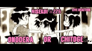 Live Reaction Nisekoi 226 Who Did Raku Choose [upl. by Collimore]