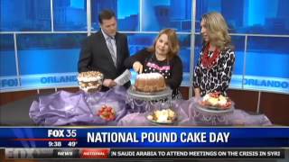 Celebrate National Pound Cake Day with Effie and Good Day [upl. by Mide]