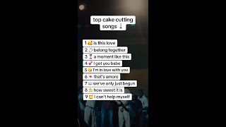 Top Cake Cutting Songs [upl. by Ajet70]