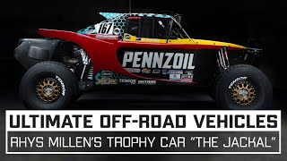 Ultimate OffRoad Vehicles Rhys Millens Trophy Car quotThe Jackalquot [upl. by Yand]