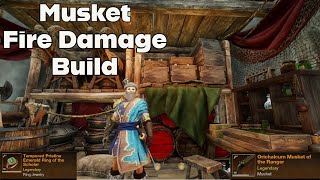 Musket Fire Damage Build  New World [upl. by Deana]