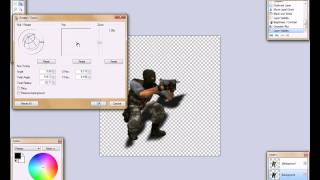 PaintNET  HD Tutorials 3D shadow drop [upl. by Xaviera194]