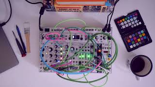 62hp palette desktop jam with Plum Audio 1uOc  4ROBOTS [upl. by Aihsik]