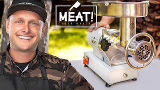 Unboxing the New Meat Your Maker 1 HP DUAL Grind Grinder 22 [upl. by Eusassilem537]