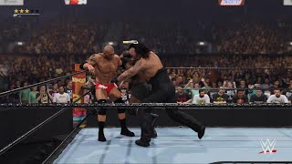 WWE 2K24 Double chokeslam by Undertaker [upl. by Asirral]