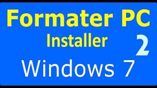 comment formater mon pc windows 7 [upl. by Nancee853]