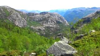 Preikestolen  the Pulpit Rock  Norwegia muzaVinni  Godmorgen Norge [upl. by Yenruogis]