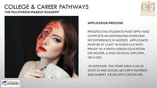 College amp Career Pathways  Multimedia Makeup Academy [upl. by Ialda]