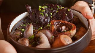 The Greatest Cold Weather Stew  Beef Shanks Bone Marrow Stew Recipe [upl. by Brendin899]