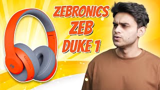 Zebronics Zeb Duke 1 Wireless Headphones Review  Should You Still Buy These Headphones [upl. by Eidna]