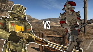 How Many NCR HEAVY TROOPERS To Kill Legate Lanius  Fallout New Vegas NPC Battles [upl. by Horne399]