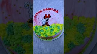 ഈ design എങ്ങനുണ്ട്red velvet  mikky mouse short video [upl. by Ivon]