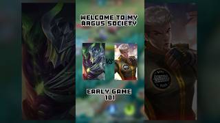 ARGUS VS CHOU EARLY GAME TUTORIAL 101 BY APPLEARGUS [upl. by Eiaj295]