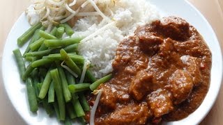 CHICKEN WITH SPICY PEANUT SAUCE Easy and delicious recipe [upl. by Gnoc502]