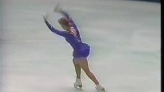 Tonya Harding USA  1989 Skate America Ladies Free Skate [upl. by Llerdnod]