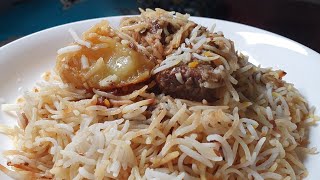 Mauritian Cuisine Easy Beef Biryani Recipe  Briani La Viande Boeuf [upl. by Ydnam]