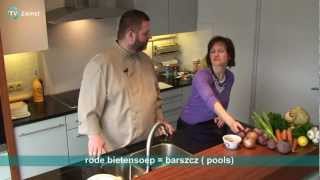 Koken met Bart en Anita  Rode bietensoep [upl. by Sucram]