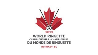 2019 Ringette World Championships  Sweden vs USA  Dec 1 [upl. by Quintina]