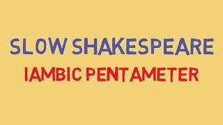 Teaching Shakespeare  Introducing Iambic Pentameter  Royal Shakespeare Company [upl. by Ecahc]