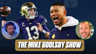 The Mike Goolsby Show ANALYSIS of where Notre Dame football stands after win vs Virginia [upl. by Treborsemaj650]