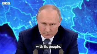 Putin questioned point blank about the death of Navalny and new cold war by Steven BBC [upl. by Esir302]