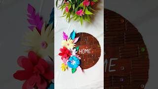 Wall decor with cardboard box shorts diy craft ytshorts youtubeshorts youtuber [upl. by Fassold]