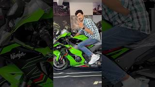 Taking delivery of Kawasaki Zx10r 👑 trending automobile motorcycle zx10r kawasaki viralposts [upl. by Veno]