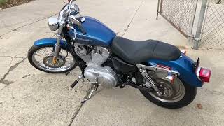 USED 2005 HARLEY SPORTSTER 883 FOR SALE IN MI WITH ONLY 2113 MILES U7155 [upl. by Mag]