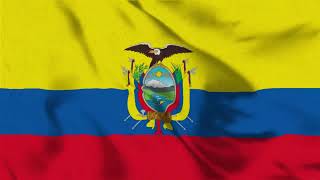 Ecuador Flag Waving  Ecuadorian Flag Waving الاكوادور [upl. by Aset]