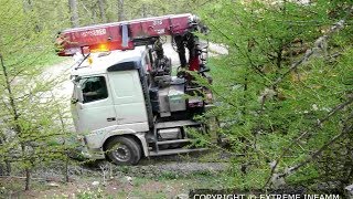 MÉTIER DE LEXTRÊME Chauffeur de Grumier Descente du Mont Guillaume [upl. by Gabrila]