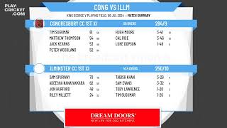 Congresbury CC 1st XI v Ilminster CC 1st XI [upl. by Celio]