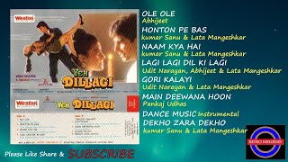 YEH DILLAGI 1994 ALL SONGS RECORDED FROM CASSETTE [upl. by Ynnahc]