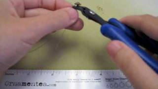 How to crimp with pliers or a crimping tool using bead and tube crimps [upl. by Anuahsar]