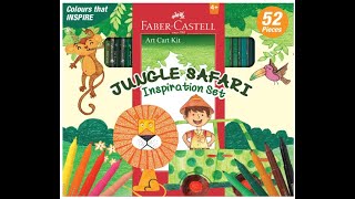 Art Cart Kit Jungle Safari [upl. by Aleahs409]