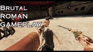 Realistic Brutal Roman Solider Combat VR  Blade And sorcery [upl. by Acul293]