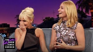 Celebrity Crushes w Julie Chen Kristin Chenoweth amp Beth Behrs [upl. by Ahseikal]