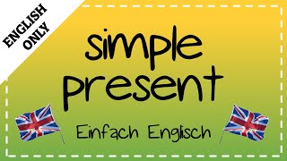 the simple present  grammar tutorial  Einfach Englisch [upl. by Chrisoula]