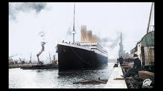 Titanic departs Southampton and begins her maiden voyage April 10 1912 Titanic month episode 3 [upl. by Jehu232]